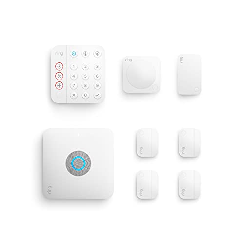 Ring Alarm Pro, 8-piece - built-in eero Wi-Fi 6 router and optional 24/7 monitoring