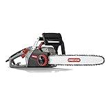 Oregon CS1500 18-inch 15 Amp Self-Sharpening Corded Electric Chainsaw, Low Kickback, Auto-Tension, UL Certified Tool with 2-Year Warranty, 120V