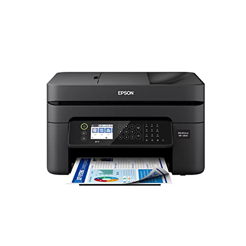 Epson Workforce WF-2850 All-in-One Wireless Color Printer with Scanner, Copier and Fax