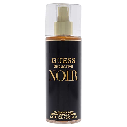 GUESS Seductive Noir Fragrance Body Mist Spray for Women, 8.4 Fl Oz