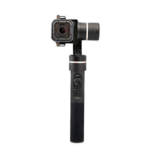 Metal Gimbal Stabilizer for Action Cameras Feiyu FeiyuTech G5 V2 Splash Proof 3-Axis Handheld Gimbal for GoPro Hero 7/6 /5/4 /3 /Session, Yi Cam 4K, AEE Action Cameras of Similar Size