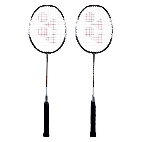 YONEX ZR 100 Light Aluminum Blend Badminton Racquet with Full Cover, Set of 2