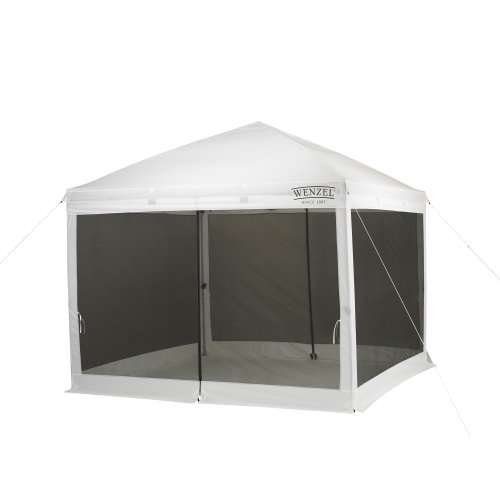 Wenzel Smartshade Screen House White, 10 foot x 10 foot