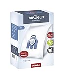 Miele 10123210 AirClean 3D Efficiency Dust, Type GN, 4 Bags & 2 Filters, White