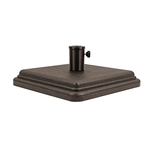 US Weight 40 Pound Umbrella Base Designed to be Used with a Patio Table (Bronze) (FUB40BZ)