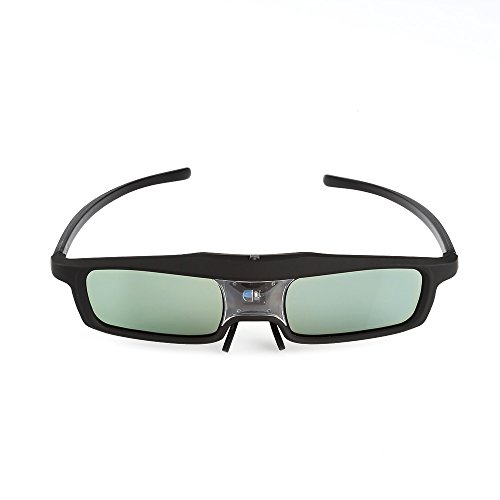 SainSonic CX-30-A CX-30 3D Glasses Active 144Hz Rechargeable for All DLP-Link Projector & TV, SamSung, Benq, Acer, Viewsonic, Optoma, Sharp, Mitsubishi, Nvdia, Sony, LG, Panasonic, Vivitek, Dell, Nec - Black