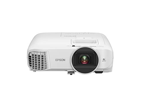 Epson Home Cinema 2200 (3D Edition) 3-chip 3LCD 1080p Projector, Built-in Android TV & Speaker, Streaming/Gaming/Home Theater, 35,000:1 Contrast, 2700 lumens Color and White Brightness, HDMI, White