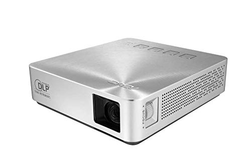 ASUS S1 Portable Mini Projector HDMI/MHL with Speakers| Ultra-short throw | Up to 3 hours Battery | Power Bank | 2 Years Warranty
