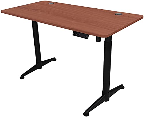 ApexDesk Vortex Series M Edition 60' Electric Height Adjustable Standing Memory Controller Desk, Cherry