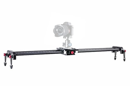 Sevenoak SK-CFS80 31-inch Feather-Light Carbon Fiber Track Slider with Roller Bearing Camera Mounting Platform
