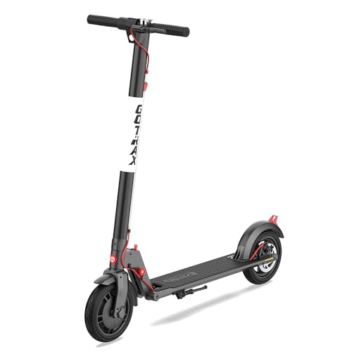 Gotrax GXL V2 Electric Scooter, 8.5' Solid Tire, Max 12 Mile and 15.5Mph Speed Power by 250W Motor, Lightweight 25.95lb and Cruise Control, Aluminum Alloy Frame Foldable Escooter for 13+ Teens Adults