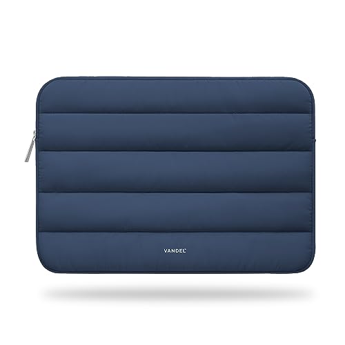 Vandel - The Original Puffy Laptop Sleeve 13-14 Inch Laptop Sleeve. Navy Laptop Sleeve for Women. Carrying Case Laptop Cover for MacBook Pro 14 Inch Sleeve, MacBook Air Sleeve 13 Inch, iPad Pro 12.9