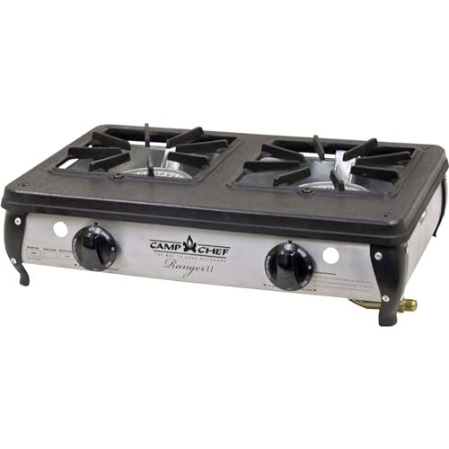 Camp Chef Ranger II Table Top Stove - Portable Gas Stove for Outdoor & Camping Gear