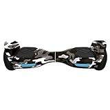 Hover-1 Helix Electric Hoverboard | 7MPH Top Speed, 4 Mile Range, 6HR Full-Charge, Built-In Bluetooth Speaker, Rider Modes: Beginner to Expert, Camouflage