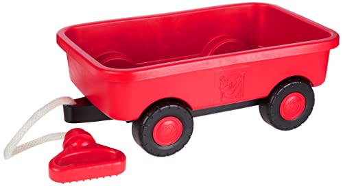 Green Toys Elmo's Wagon - CB , Red