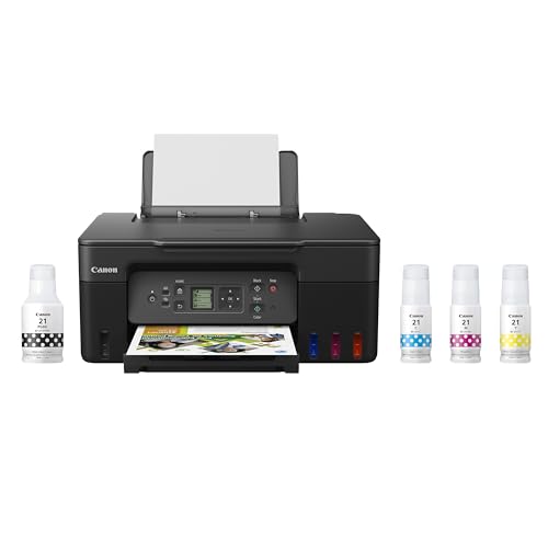 Canon MegaTank G3270 All-in-One Wireless Inkjet Printer. for Home Use, Print, Scan and Copy, Black