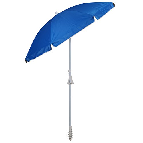 copa NEW Improved Quality Beach Umbrella Classic Oxford 6ft or 7ft Certified by The Skin Cancer Foundation