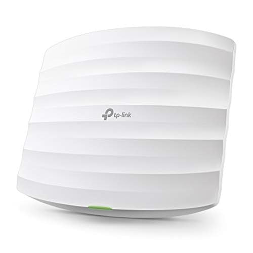 TP-Link EAP225 Omada AC1350 Gigabit Wireless Access Point Business WiFi Solution w/ Mesh Support, Seamless Roaming & MU-MIMO PoE Powered SDN Integrated Cloud Access & Omada App White