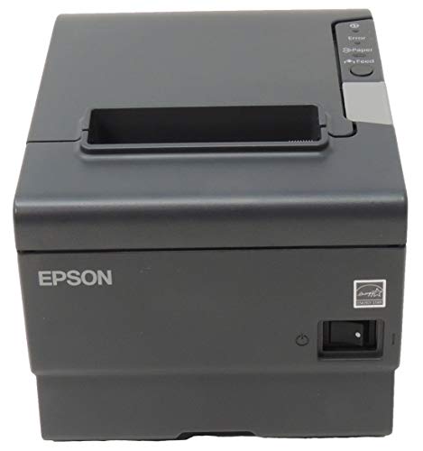 EPSON TM-T88V Monochrome Thermal Receipt Printer (USB/Serial/PS180 Power Supply) (Renewed)