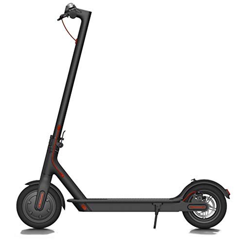 Xiaomi Mi Electric Scooter, 18.6 Miles Long-range Battery, Up to 15.5 MPH, Easy Fold-n-Carry Design, Ultra-Lightweight Adult Electric Scooter (US Version with Warranty), Black, Model:M365