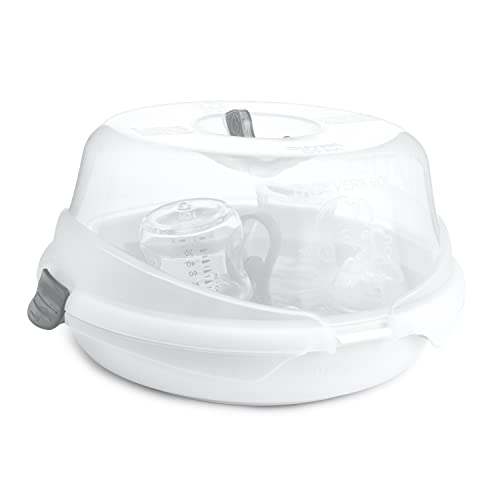 Munchkin® Steam™ Microwave Bottle Sterilizer, White
