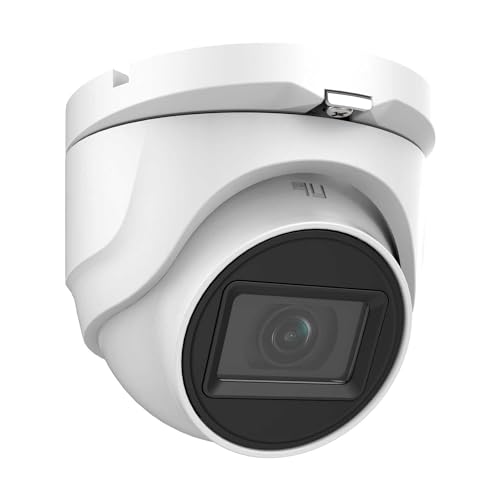 Anpviz 5MP Analog CCTV Camera HD 4-in-1 (TVI/AHD/CVI/CVBS) Security Turret TVI Camera, Dome Surveillance Camera with 2.8mm Lens, 100ft IR Night Vision, Metal Housing IP67 Waterproof for Outdoor/Indoor