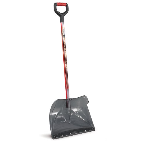 Suncast SCP3500 20-Inch Snow Shovel/Pusher Combo Powerblade with Shatter Resistant Polycarbonate Blade with D-Grip Handle And Wear Strip