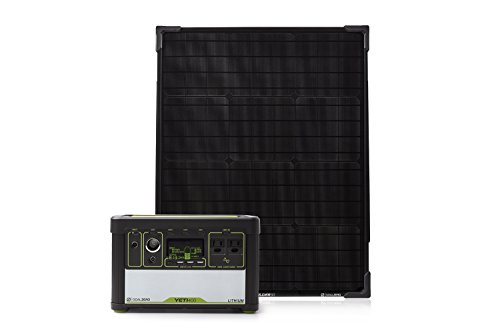 Goal Zero Yeti 400 Lithium Solar Generator Kit with Boulder 50 Solar Panel