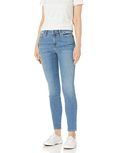 Amazon Essentials Women's Skinny Jean, Light Blue, 8 Short