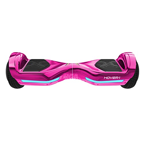 Hover-1 All-Star Hoverboard 7MPH Top Speed, 7MI Range, Dual 200W Motor, 5HR Recharge, 220lbs Max Weight, LED Wheels & Headlights
