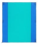 JEAOUIA Beach Blanket Waterproof Sandproof Extra Large Beach Blanket for 4-8 Adults(78'X82'), Sandless Beach Mat, Sandproof Beach Blanket for Outdoor Picnic Camping Travel (Blue)