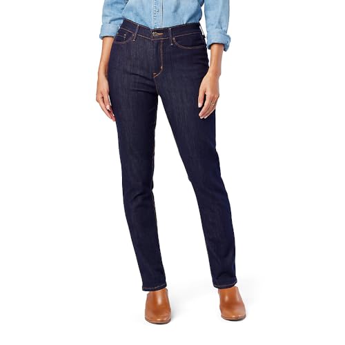 Signature by Levi Strauss & Co. Gold Label Women's Classic Taper Jean (Also Available Size), (New) Island Rinse, 18 Plus