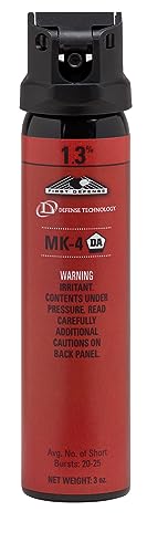Defense Technologies First Defense OC Stream MK-4 1.3% Solution Red Band Pepper Spray (3.0-Ounce)