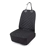 Honest Outfitters Dog Car Seat Cover , Pet Front Cover for Cars, Trucks, and Suv's - Waterproof & Nonslip Dog Seat Cover,(Front Seat)