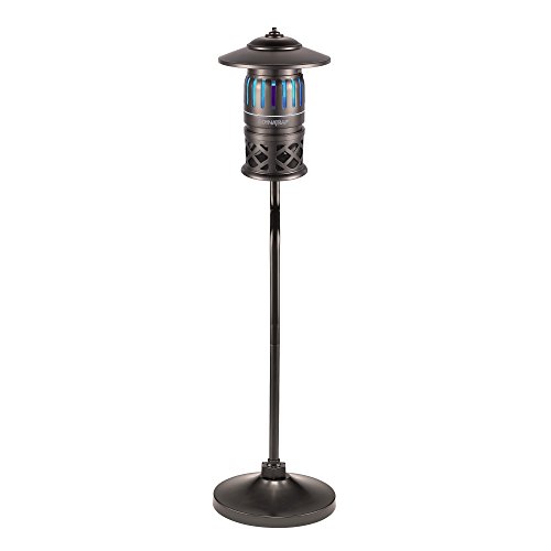 DynaTrap DT1260-TUNSR Mosquito & Flying Insect Trap with Pole Mount – Kills Mosquitoes, Flies, Wasps, Gnats, & Other Flying Insects – Protects up to 1/2 Acre