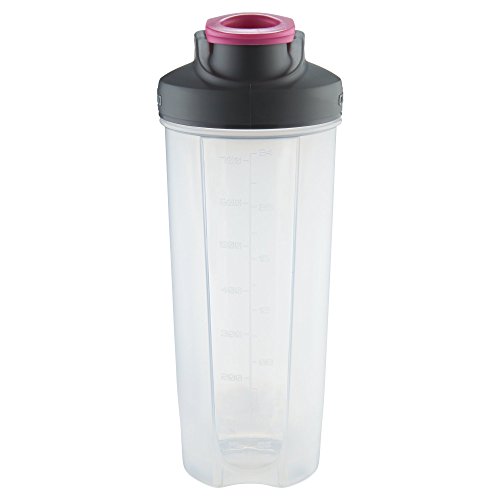 Contigo Shake & Go Fit Shaker Bottle, 28 oz., Neon Pink Lid