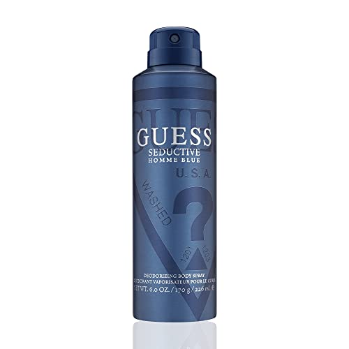 Guess Guess Seductive Homme Blue Men Body Spray, 6 Ounce (Pack of 1)