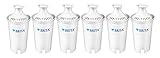 Brita Standard Water Filter, Standard Replacement Filters for Pitchers and Dispensers, BPA Free, 6 Count