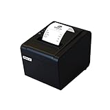 RONGTA POS Printer, 80mm USB Thermal Receipt Printer, Restaurant Kitchen Printer with Auto Cutter Support Cash Drawer,USB Serial Ethernet Interface Optional for Windows/Mac/Linux (RP326)