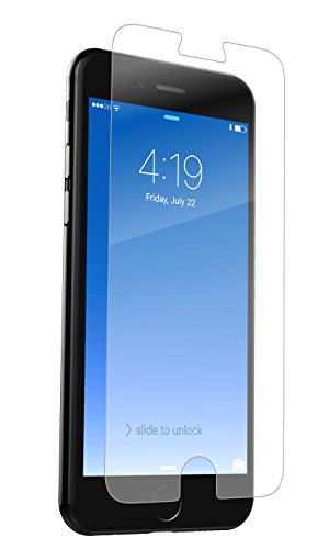 ZAGG InvisibleShield Glass+ Screen Protector – Fits iPhone 8 , iPhone 7 , iPhone 6s , iPhone 6 – Extreme Impact & Scratch Protection – Easy to Apply – Seamless Touch Sensitivity