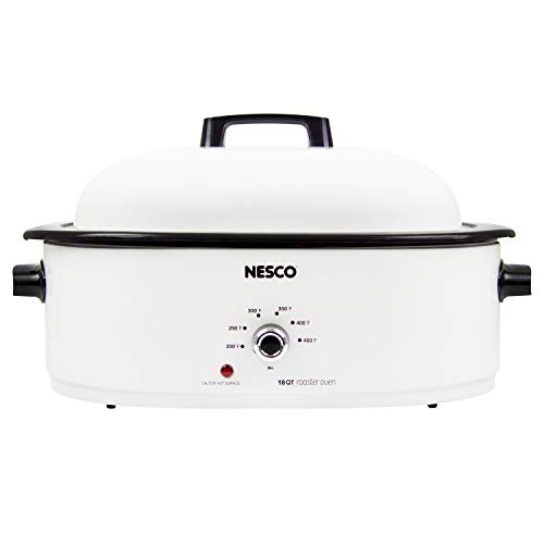 Nesco MWR18-14 Roaster Oven, 18 Quart, White