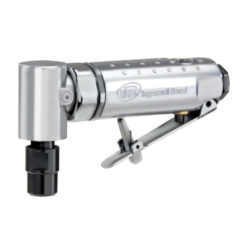 Ingersoll Rand 301B Air Die Grinder – 1/4', Right Angle, 21,000 RPM, Ball Bearing Construction, Safety Lock, Aluminum Housing, Lightweight Power Tool, Black