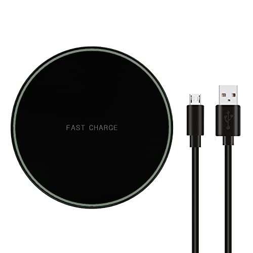 Zeejaar Wireless Charger Compatible with Samsung Galaxy S10 S9 S8 S7 S6 Edge Note 9 Note 8 iPhone 11/11 Pro / 11 Pro Max/XS Max/XS/XR/X / 8/8 Plus Fast Wireless Charging Pad, (OJD-31)