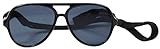 Style Vault G010 Dog pet Costume Aviator Sunglasses for Medium Breeds 20-40 lbs (Black)