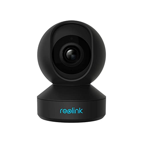 REOLINK Indoor Security Camera, 2.4/5 GHz Wi-Fi, E1 Pro 4MP HD Plug-in Pet Camera, 360 Degree Baby/Pet Monitor with Auto Tracking, Person/Pet Detection, Night Vision, 2-Way Audio, Local Storage
