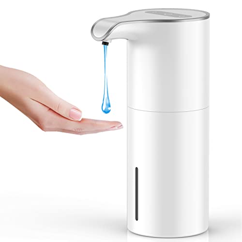 YIKHOM Automatic Liquid Soap Dispenser, 15.37oz/450ml Soap Dispenser, Touchless Hand Sanitizer Dispenser Electric, Motion Sensor Waterproof Pump for Bathroom Kitchen Dish Soap, USB C Rechargeable