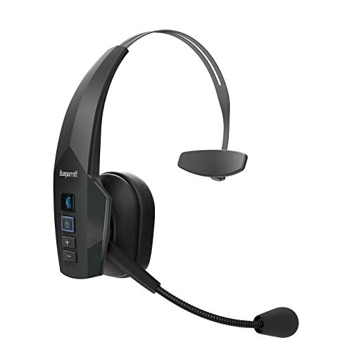 BlueParrott B350-XT Noise Cancelling Bluetooth Headset – Updated Design with Industry Leading Sound and Improved Comfort, Hands-Free Headset with Expanded Wireless Range and IP54-Rated Protection