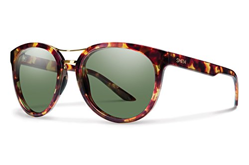 Smith Optics Bridgetown Chromapop Polarized Sunglasses, Tortoise, Gray Green