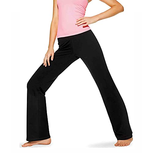 No nonsense Women's Sport Yoga Pant, Black, Large
