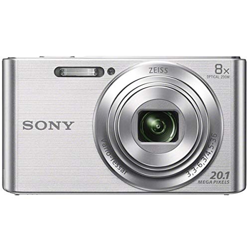 Sony DSCW830 20.1 MP Digital Camera with 2.7-Inch LCD (Silver)